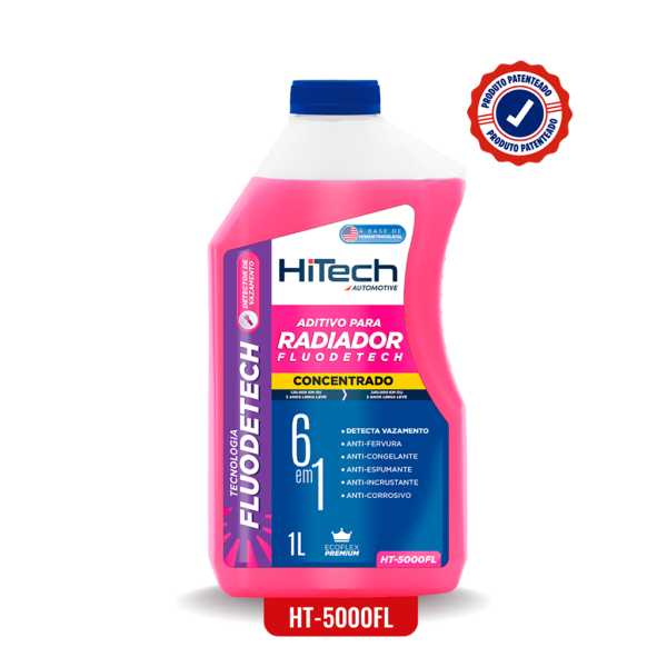 ADITIVO PARA RADIADOR ORGÂNICO CONCENTRADO EXTENDED LIFE FLUODETCH 6 EM 1